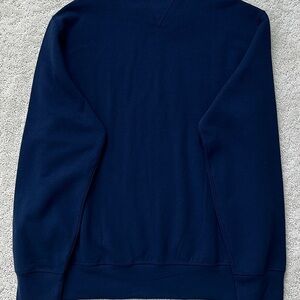 Polo Ralph Lauren Fleece Sweatshirt - Men's Large - Navy Blue - New With Tags